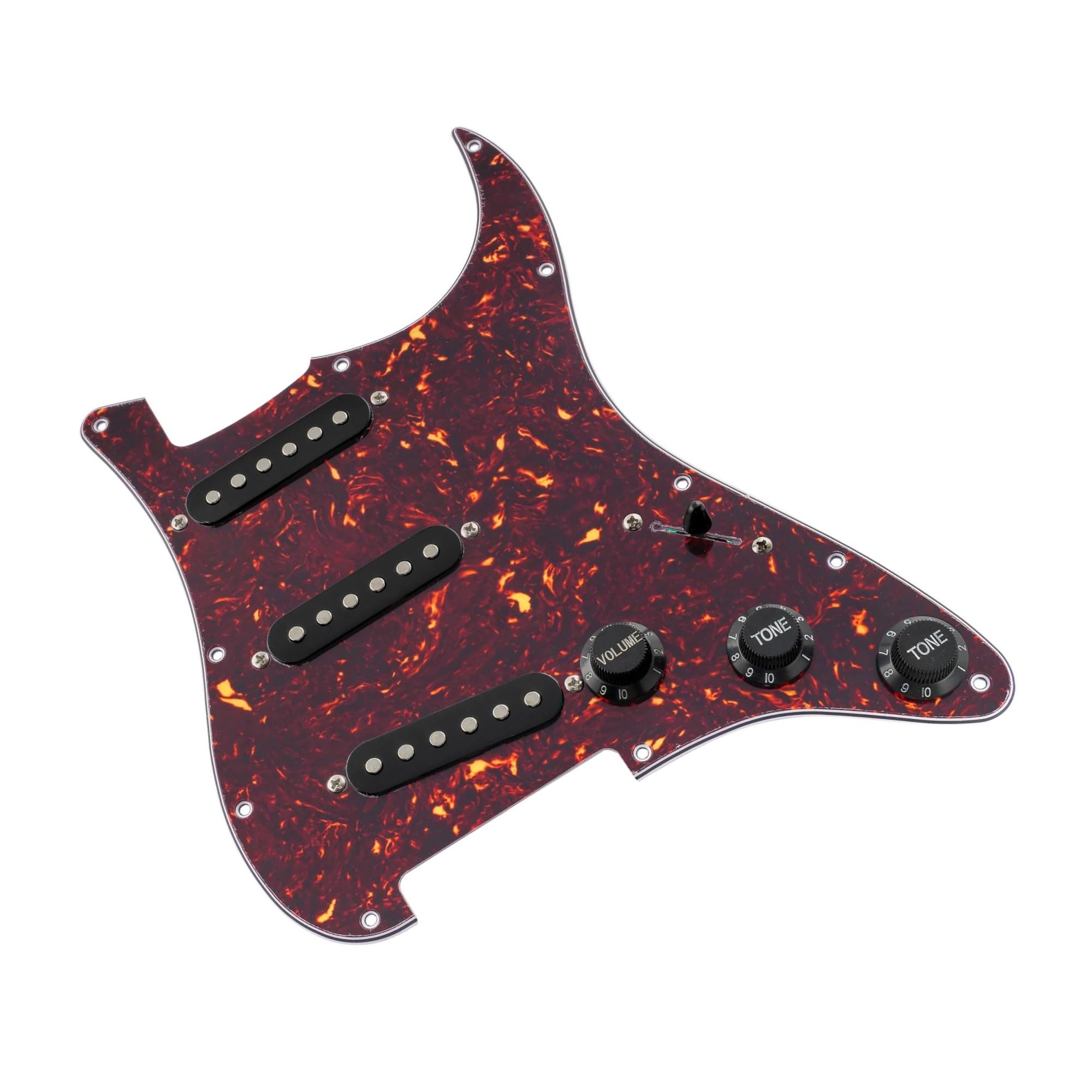 Początkujący Gitara Basowa Elektryczna Wstępnie Okablowany Przetwornik SSS Z Pojedynczą Cewką Z Magnesem Ceramicznym(Shell)