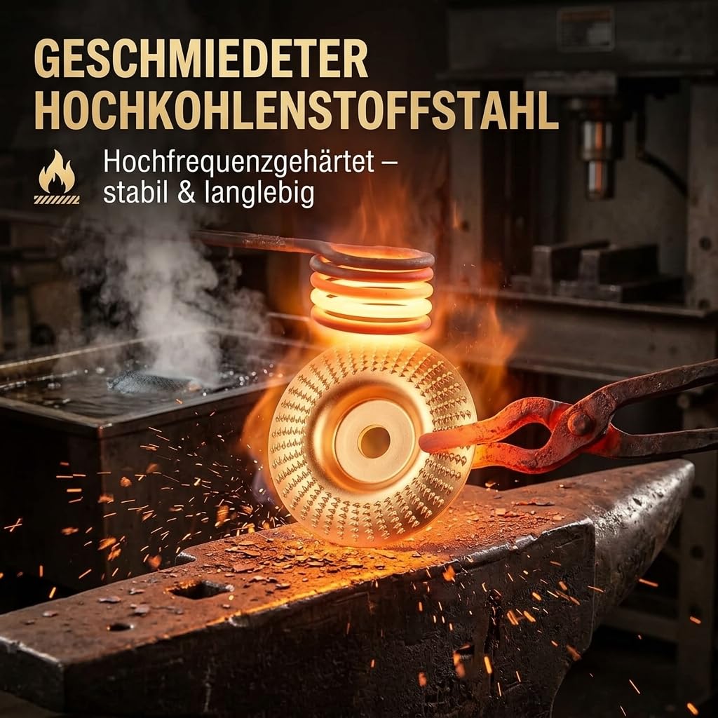Wolframcarbid Schleifer,Holzschleifscheibe für Winkelschleifer,Schleifscheibe–Wolframkarbid-Rad,Holzbearbeitungswerkzeug für Winkelschleifer zum Formen,SchleifenundSchneiden,Schnitzen,Polieren (3pc)