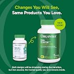 Organika Canadian-Made NAD+ Booster - NRC - pour Métabolisme énergétique, Vieillissement en santé, Vitamine B3, et de santé cellulaire - 60vcaps, 60 Fourniture de jour