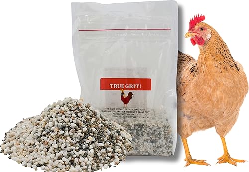 True Grit! Grit de aves de corral premium para pollos de patio trasero  5 libras