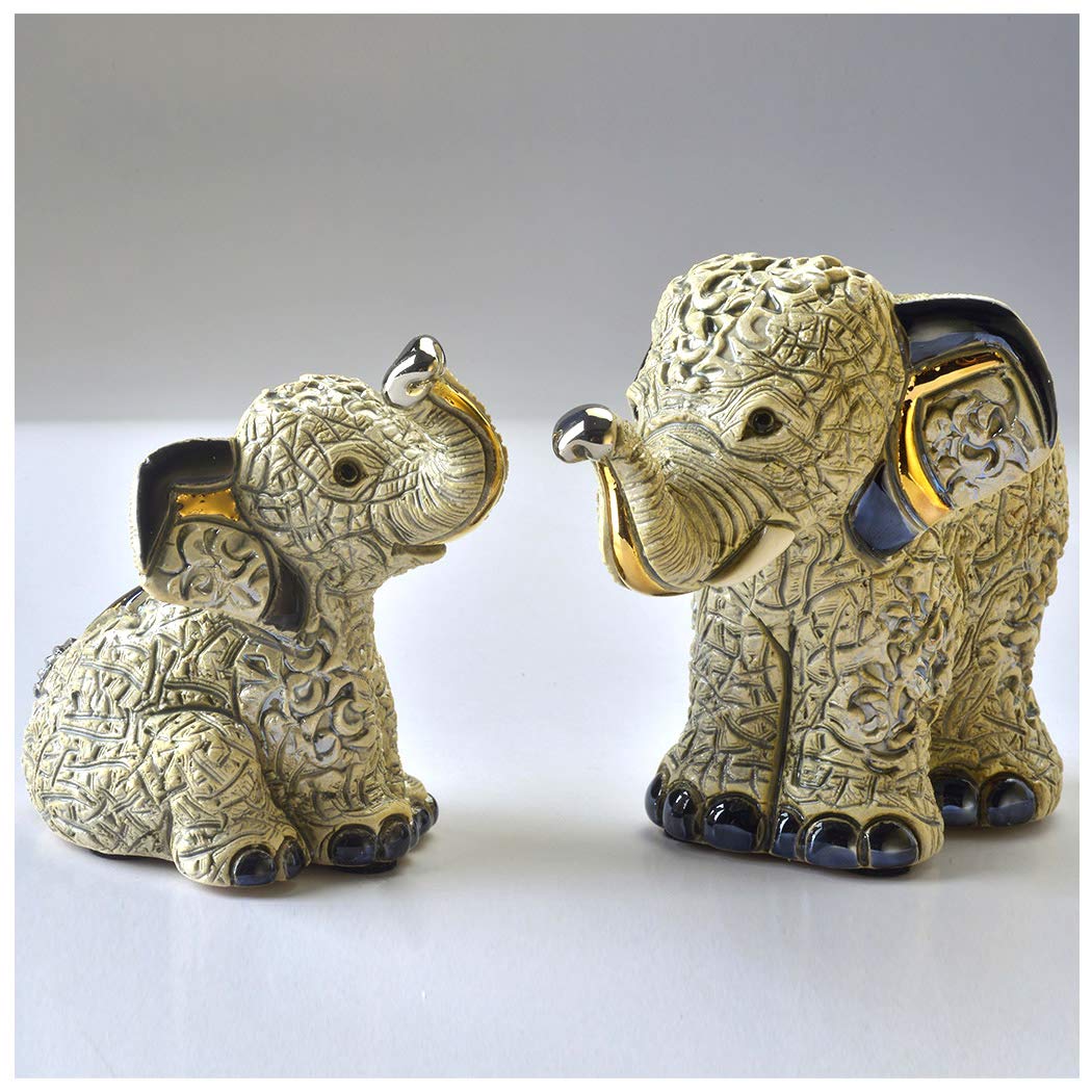 De Rosa Rinconada - Figura de cerámica de elefante asiático