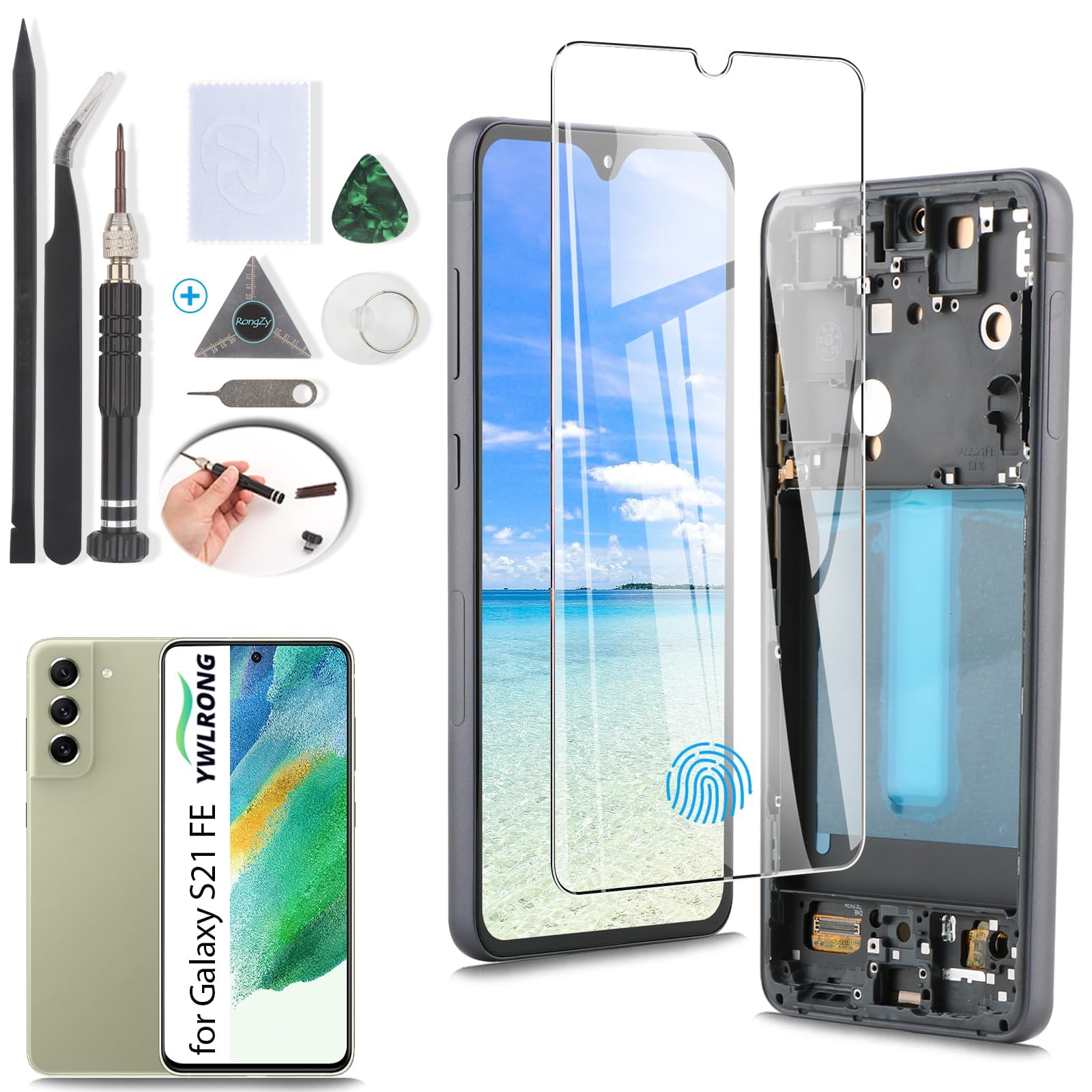 Amazon.com: OLED for Samsung Galaxy S21 FE 5G Screen Replacement