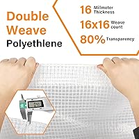 Vista 2 de Lonas de invernadero (6 x 8 pies)