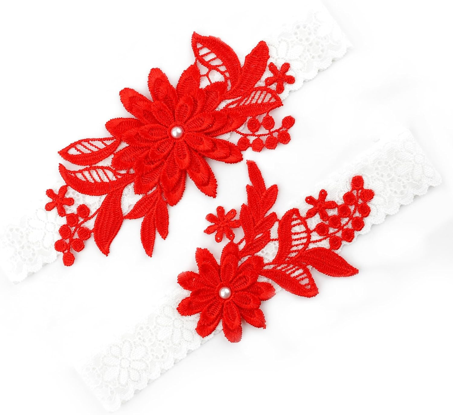 Garters for Bride Wedding Garter for Bride Accessories Wedding Day Essentials Toss and Keep Lace Thigh Garter Set