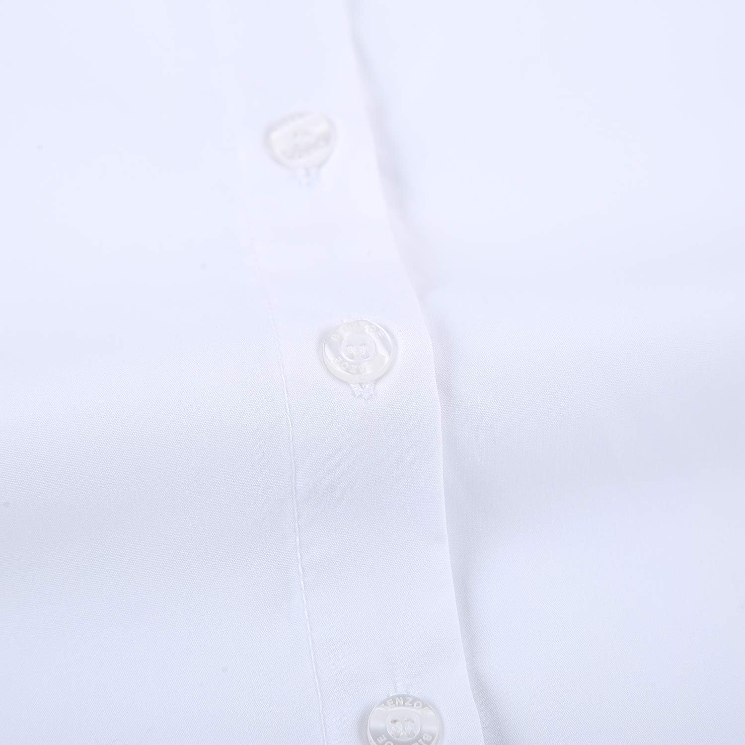 Bienzoe Girls Long Sleeve Shirt: Kids School Uniform Button Down Cotton Oxford Blouse Bowtie Pack - Image 9