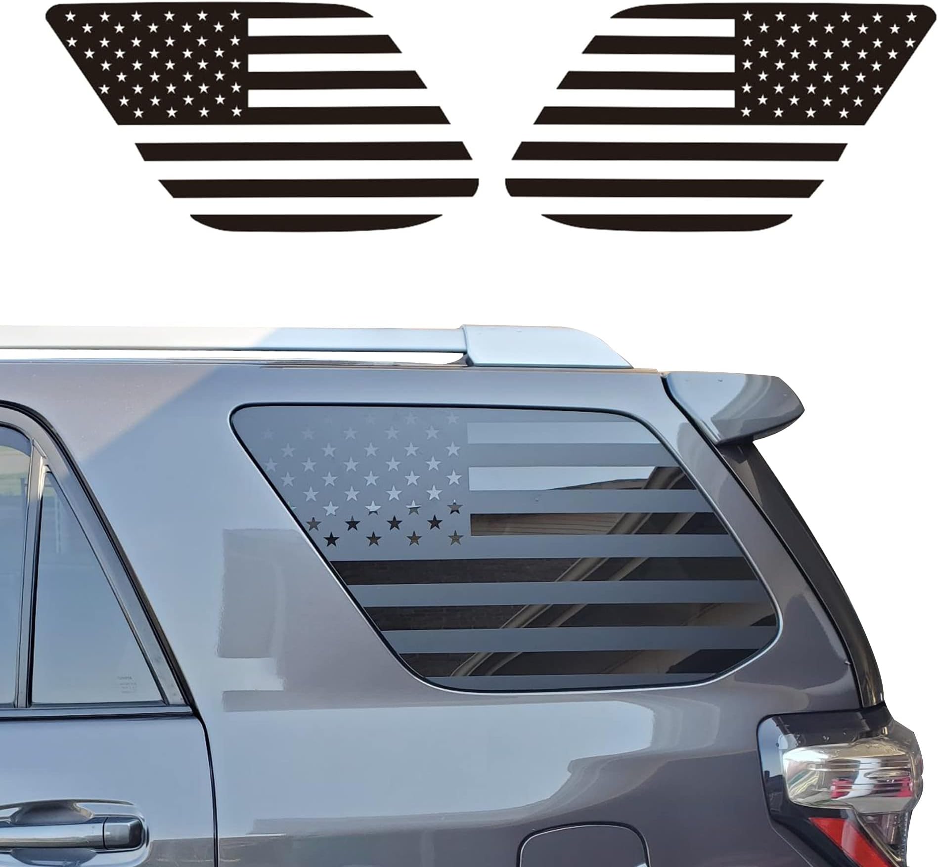 Zhizhong Rear Quarter Window Decal for Toyota 4Runner 5th Gen 2010-2024