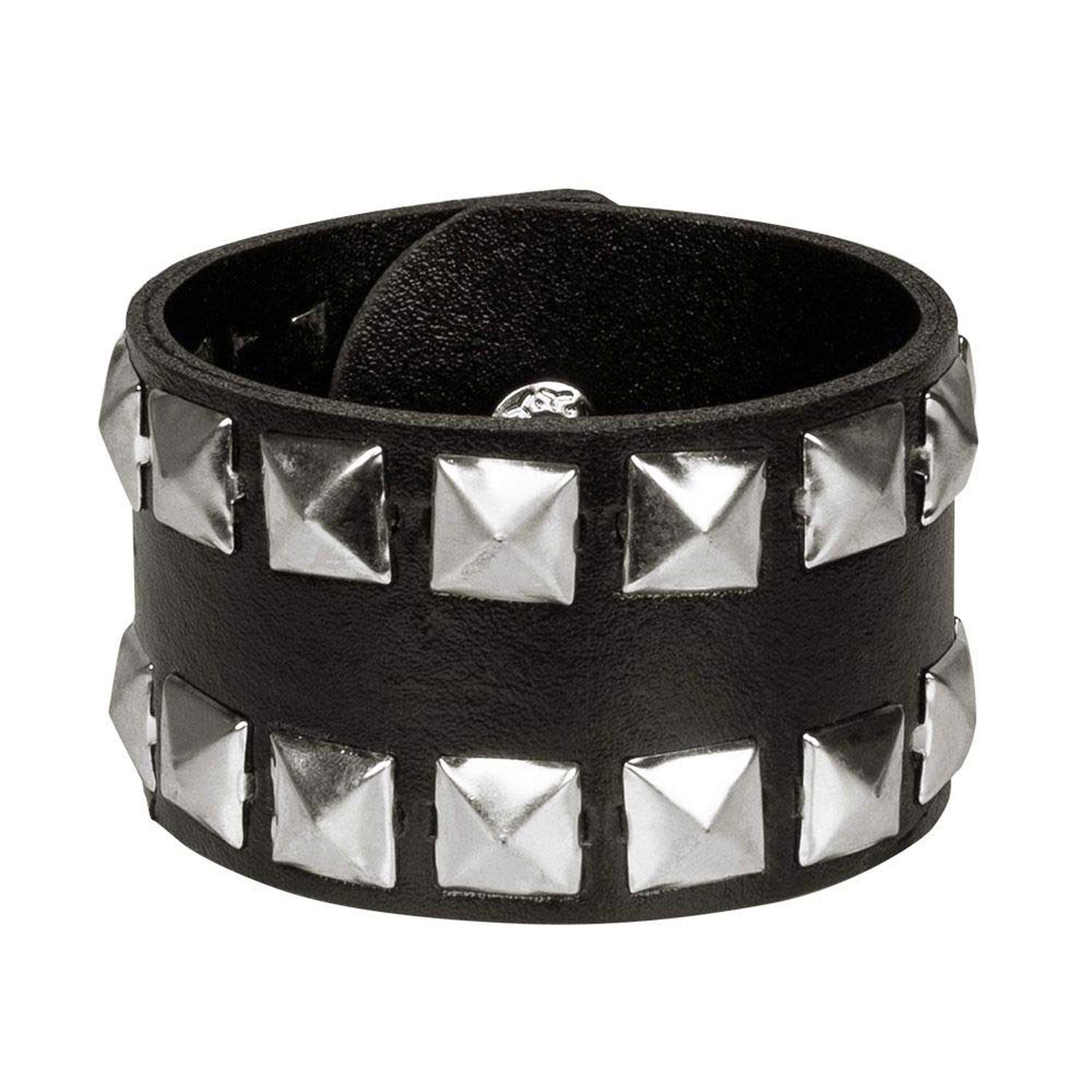 Bracciale Borchie Punk In Pelle 3 Bracciali In Pelle Punk Rock Con