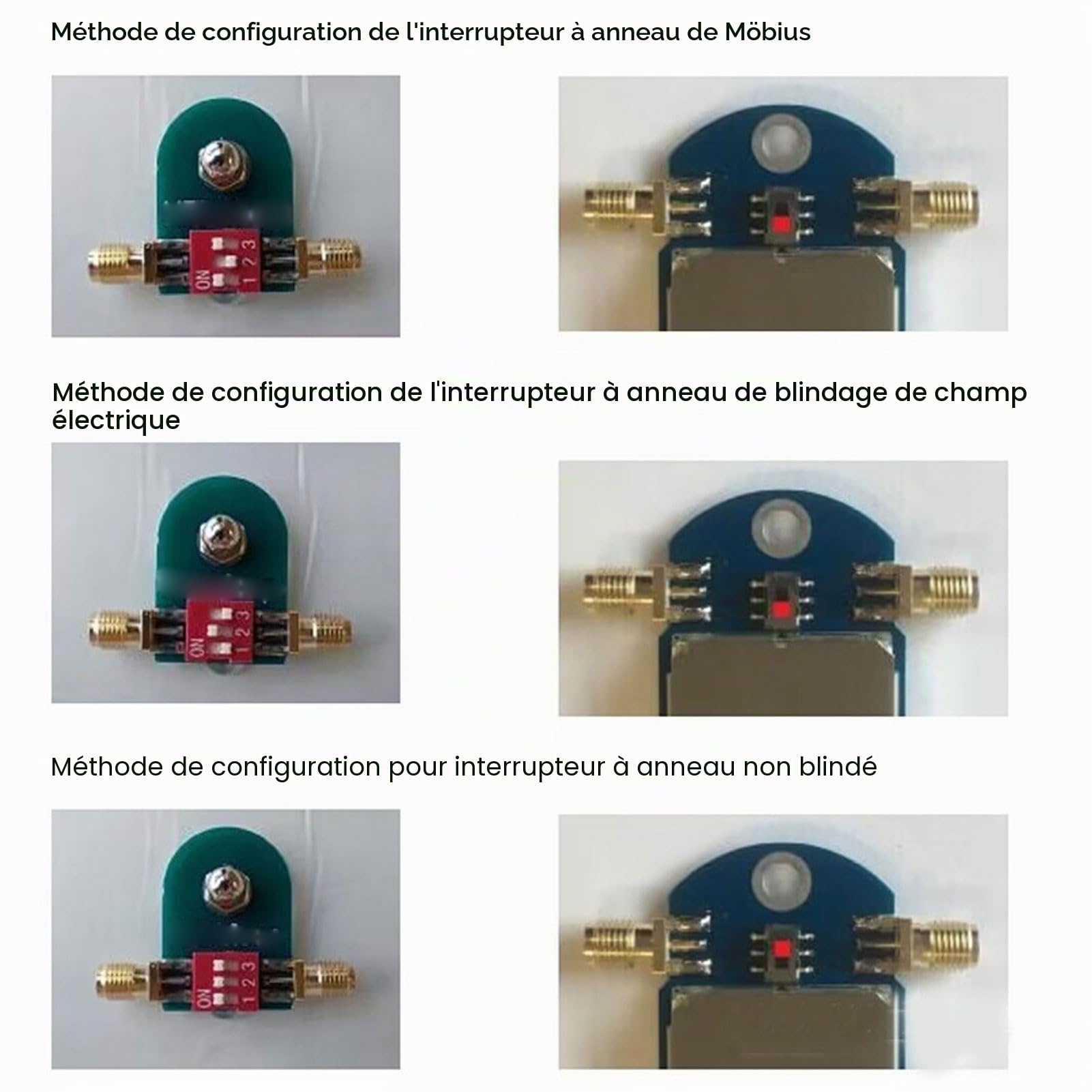 Antenne à Boucle Active 50K-500MHz, Pleine Bande, 17dB, Petite Boucle à Gain élevé, Antenne de Réception Large Bande 9-12V