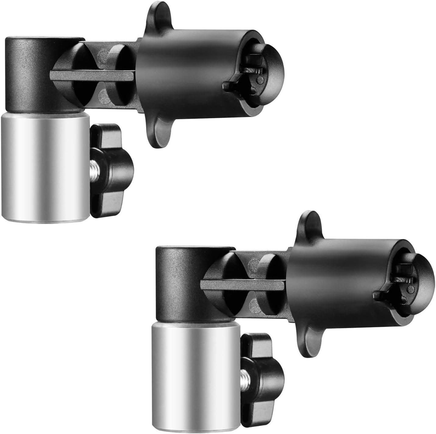 NEEWER 2 Pack Reflector Holder Backdrop Clamp, Sturdy