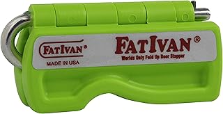 The Original Fat Ivan Fold Up Doorstop Wedge with Magnet (Green)