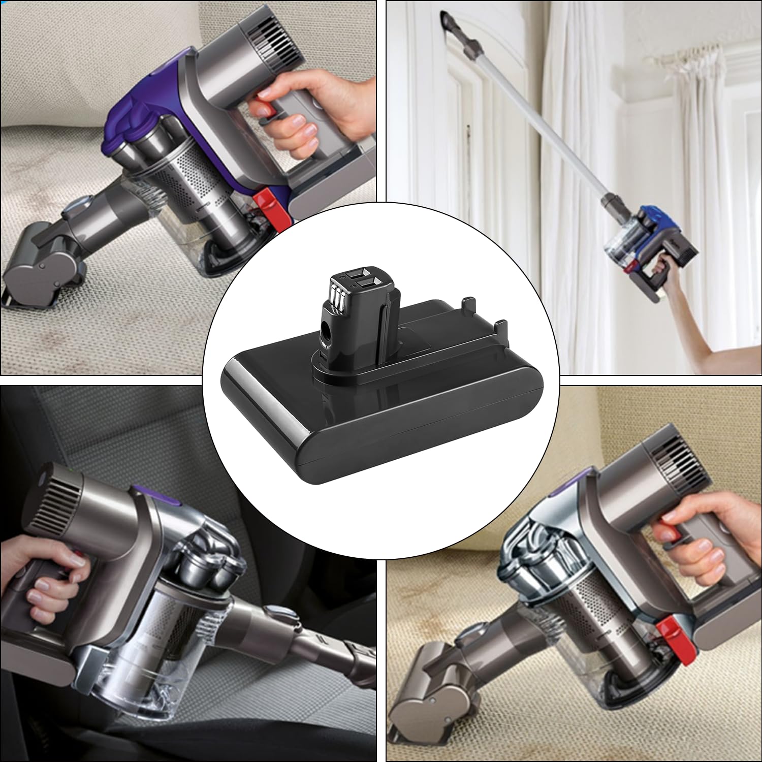 Energup Akumulator zamienny do Dyson DC31 DC34 DC35 DC44 Tye A (nie typ B)