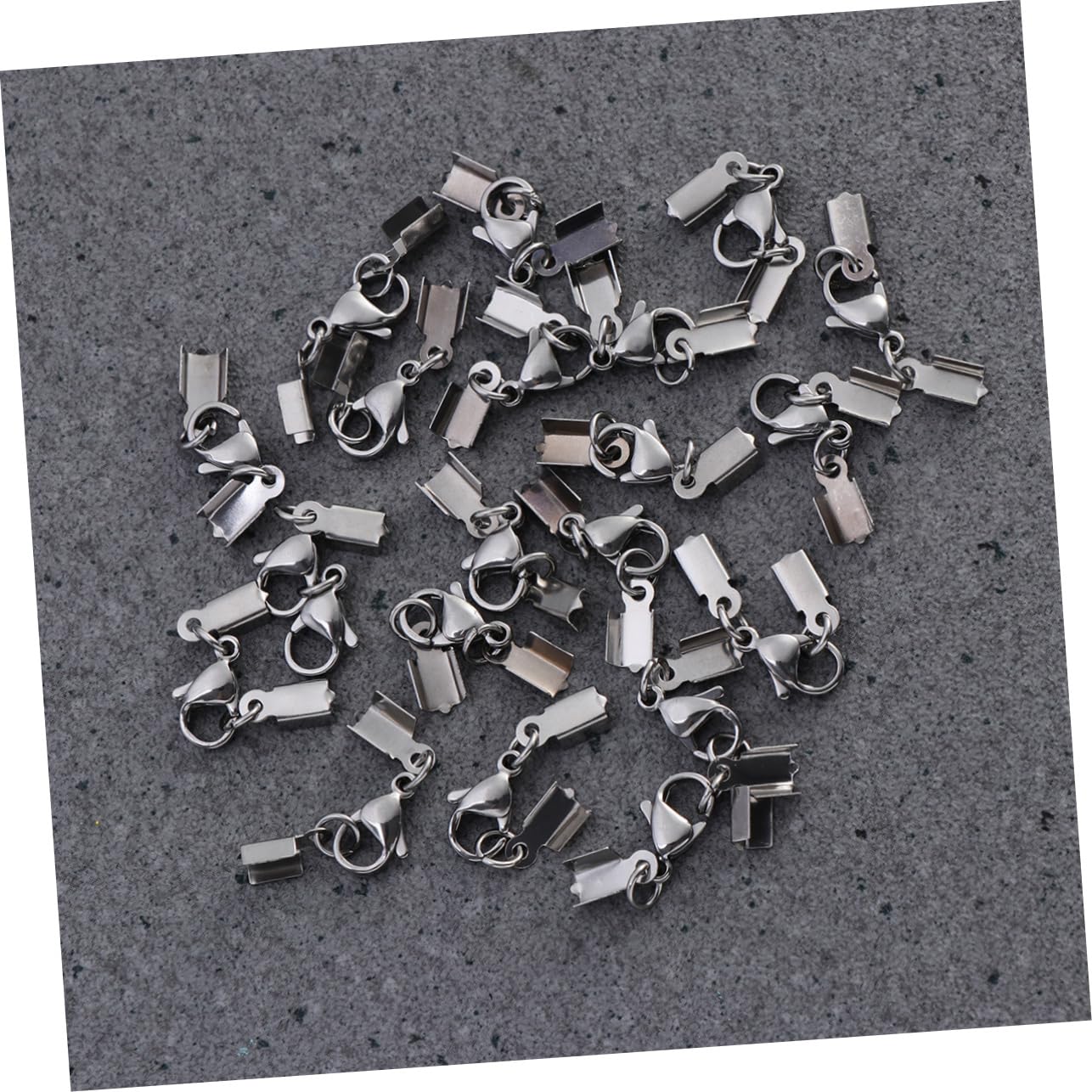 Operitacx 96stücke Teiliges Aus Edelstahl-lobster-clips Für Schmuckherstellung Robuste Verschlüsse Für Halsketten Und Armbänder Für Diy-projekte Und Kreative Designs