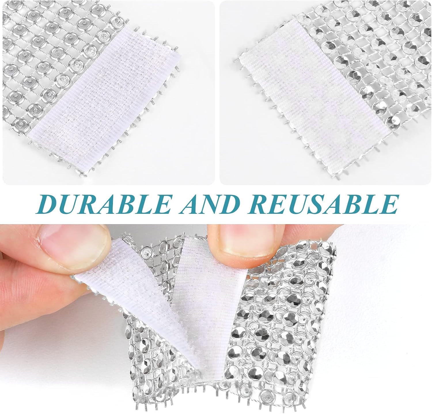 24Pack Napkin Rings, Silver Napkins Rings Plastic, Silver Napkin Holders for Anniversary, Birthday, Parties, Weddings and Dinners