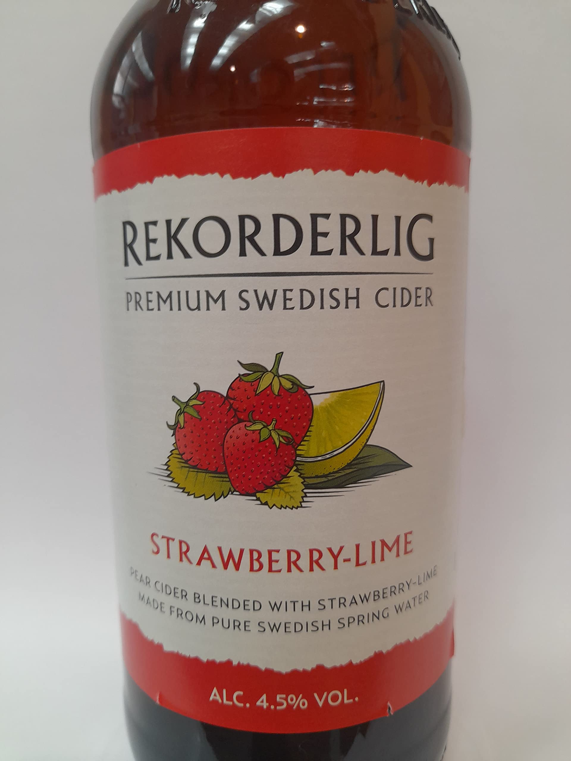Sidra Sueca Rekorderlig Fresa y Lima 50Cl x 6 uds