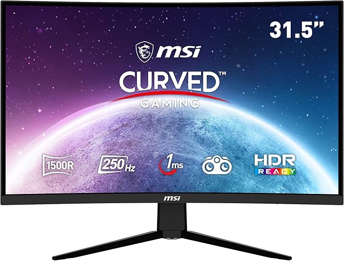 MSI G32C4X 32Inch FHD Curved Gaming Monitor 1500R 1920 x 1080 VA