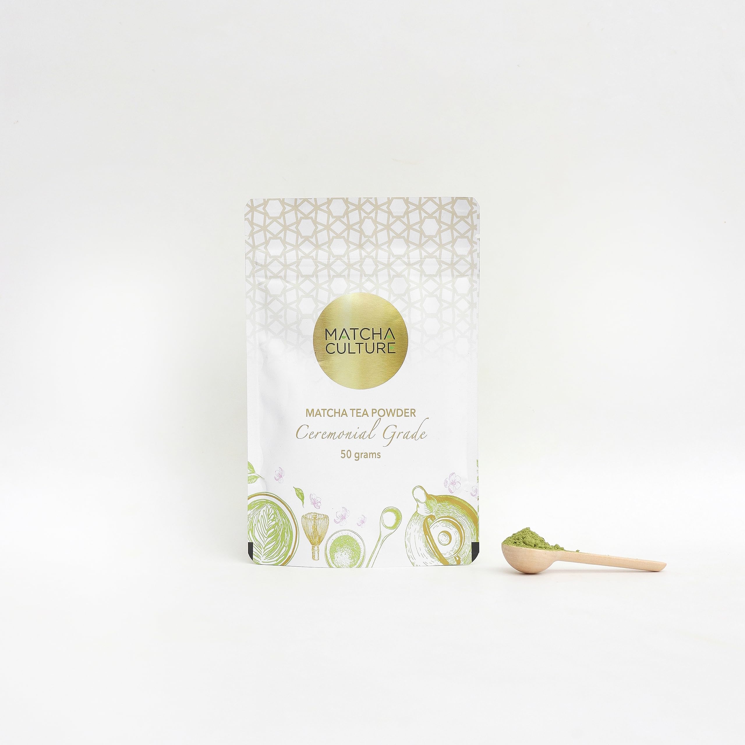 Matcha Culture Ceremonial Grade(50 g)- Japanese Matcha Green Tea Powder|100% Pure & Authentic| Green Tea for Weight Loss|Sourced from Shizouka,Japan | No Additivess |Matcha well packed with Nutrients