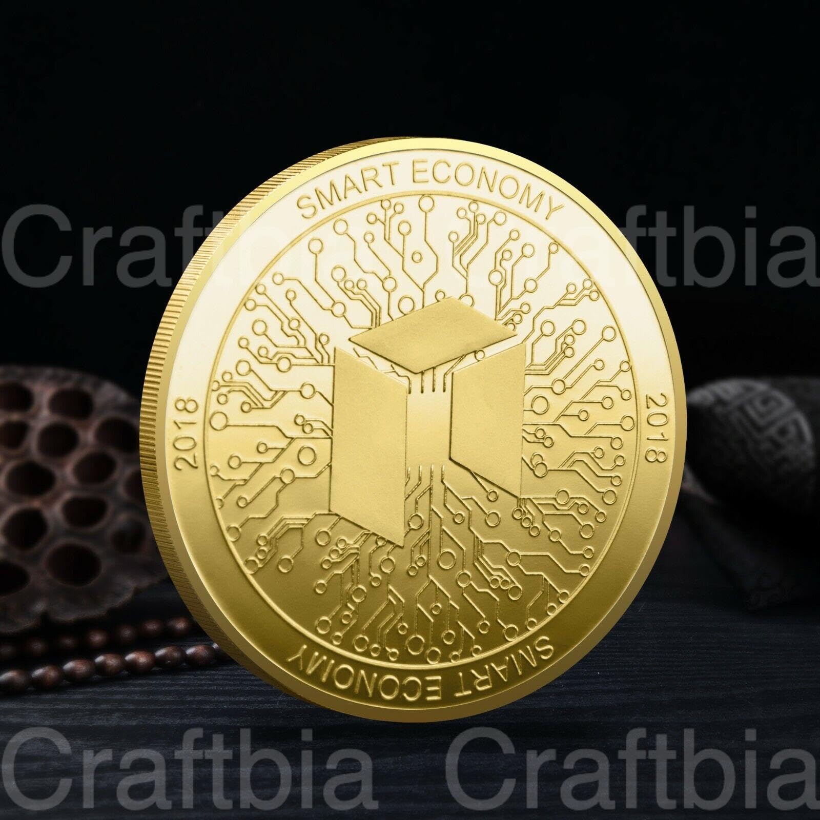 Craftbia Neo Crypto Coin Comes with Round Case- Exceptional Gift for Crypto  Lovers, Collectors, or Investors : Amazon.in: Jewellery