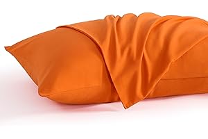 NTBAY Orange Pillowcases | Enhance Your Bedroom with Comfort and Style
