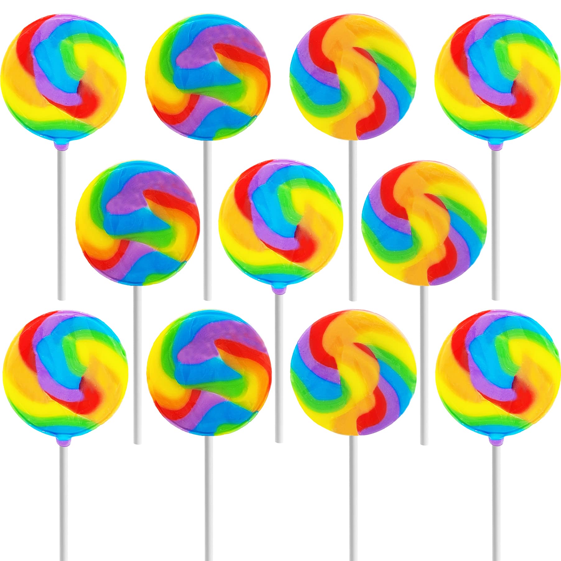 Rainbow Lollipops