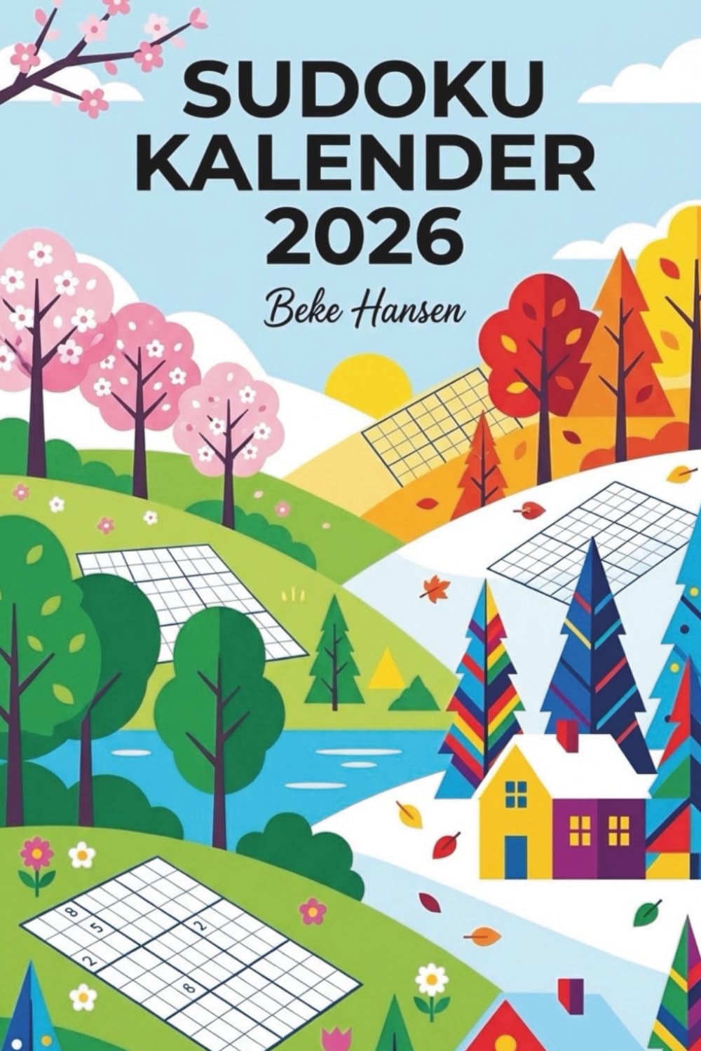 Sudoku Kalender 2026: 365 Sudokus für Erwachsene · Täglicher Rätselspaß von Leicht bis Schwer mit Lösungen