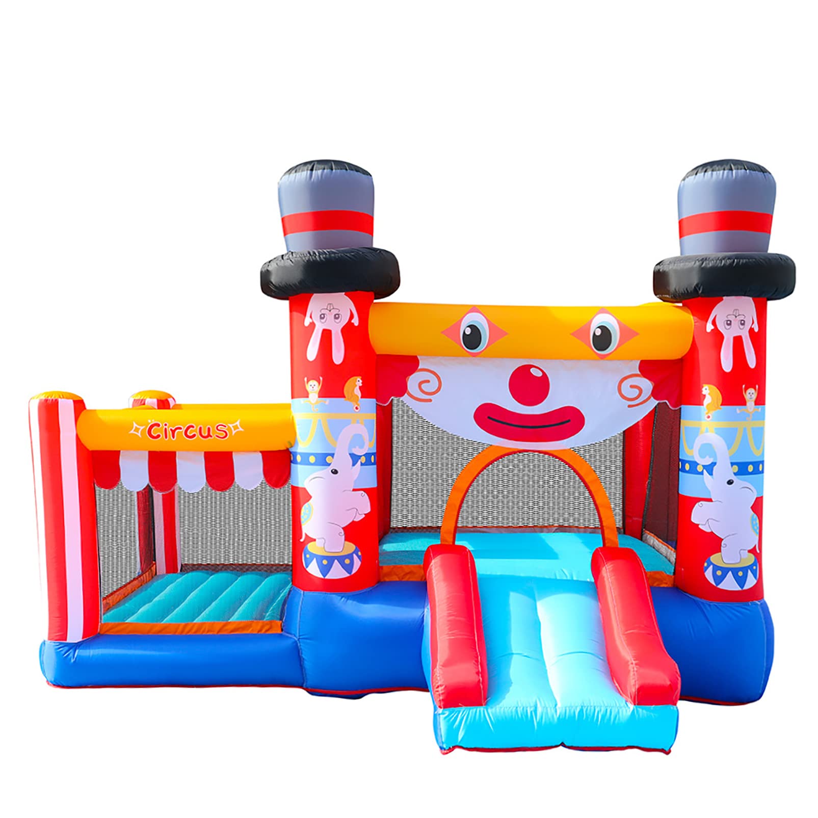 Amazon.co.jp: サーカス ピエロ 小型トランポリン バウンシー