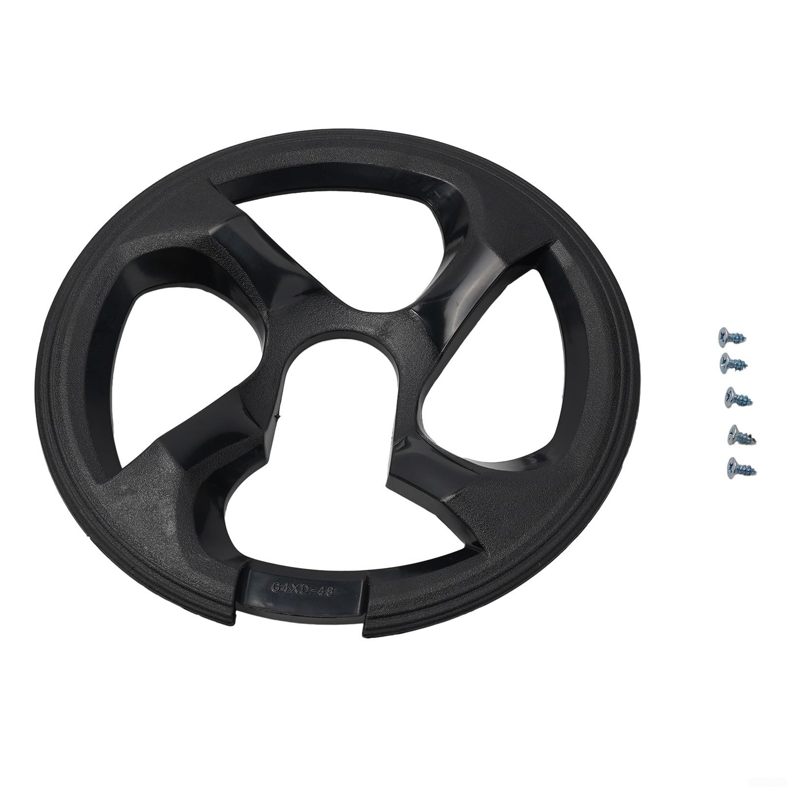 48T 12cm Bicycle Bike Crankset Chain Wheel Cover Protector, Anti Dust Guard for Cycling Cranks and Chain Wheel (G4XD-48)