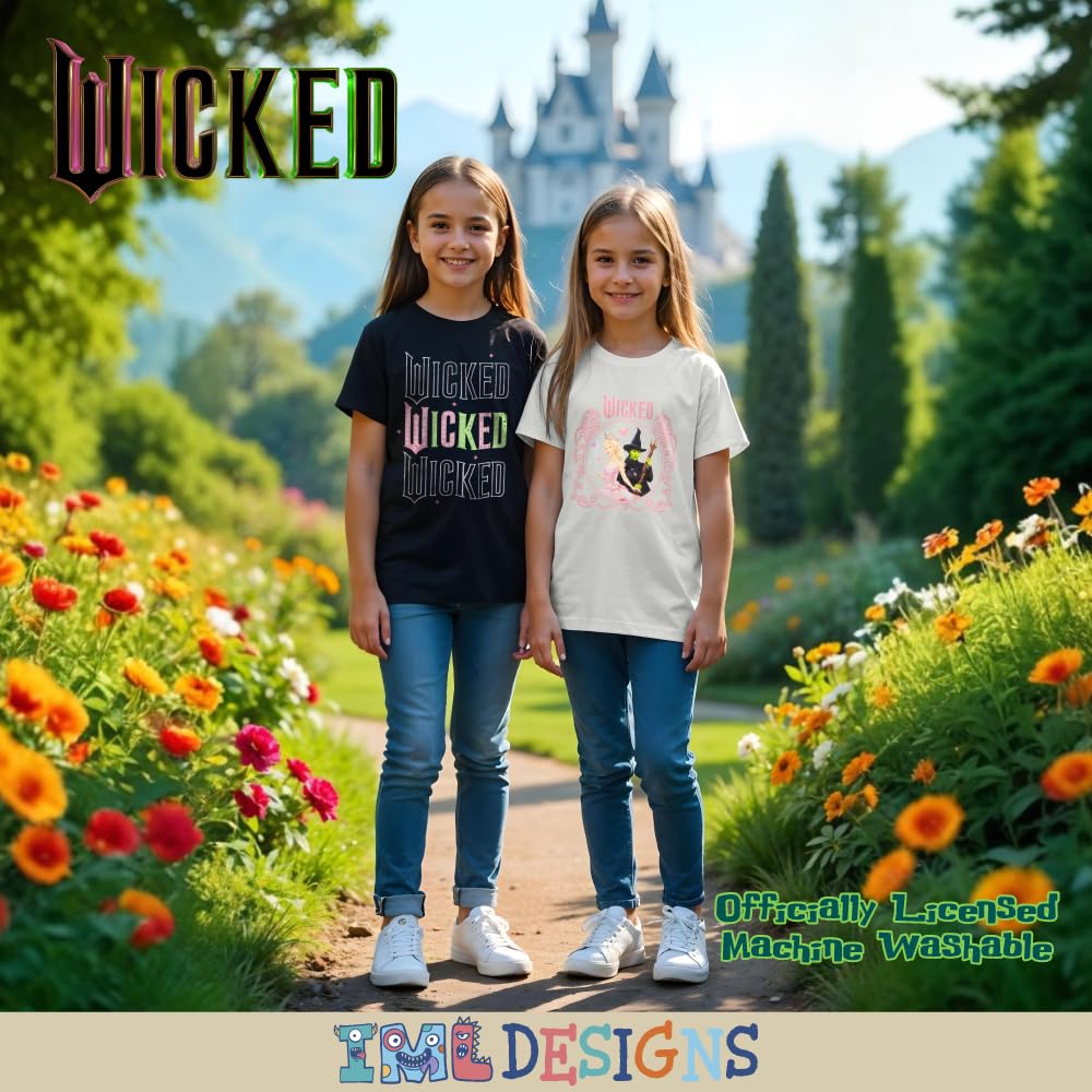 wicked Confezione da 2 magliette a maniche corte con stampa grafica per bambini