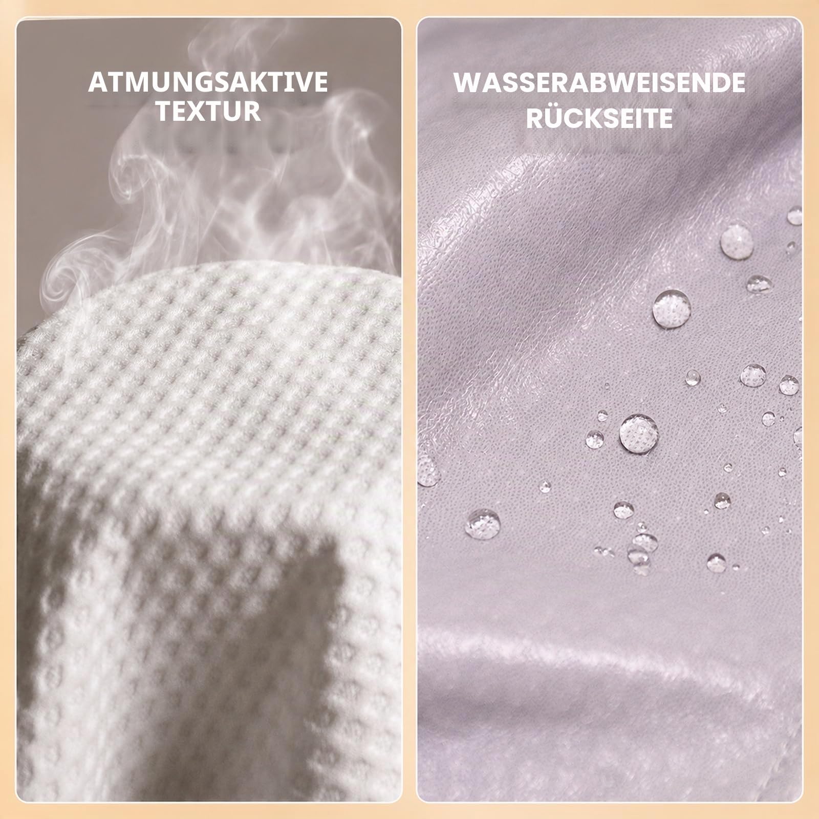Memory Foam Stillkissen, extra breit & verdicktes Stillkissen mit 53 cm verstellbarem Taillenriemen, erhöhtes Babyfütterungs-Stützkissen mit abnehmbarem, waschbarem Bezug, wasserdichte Rückseite