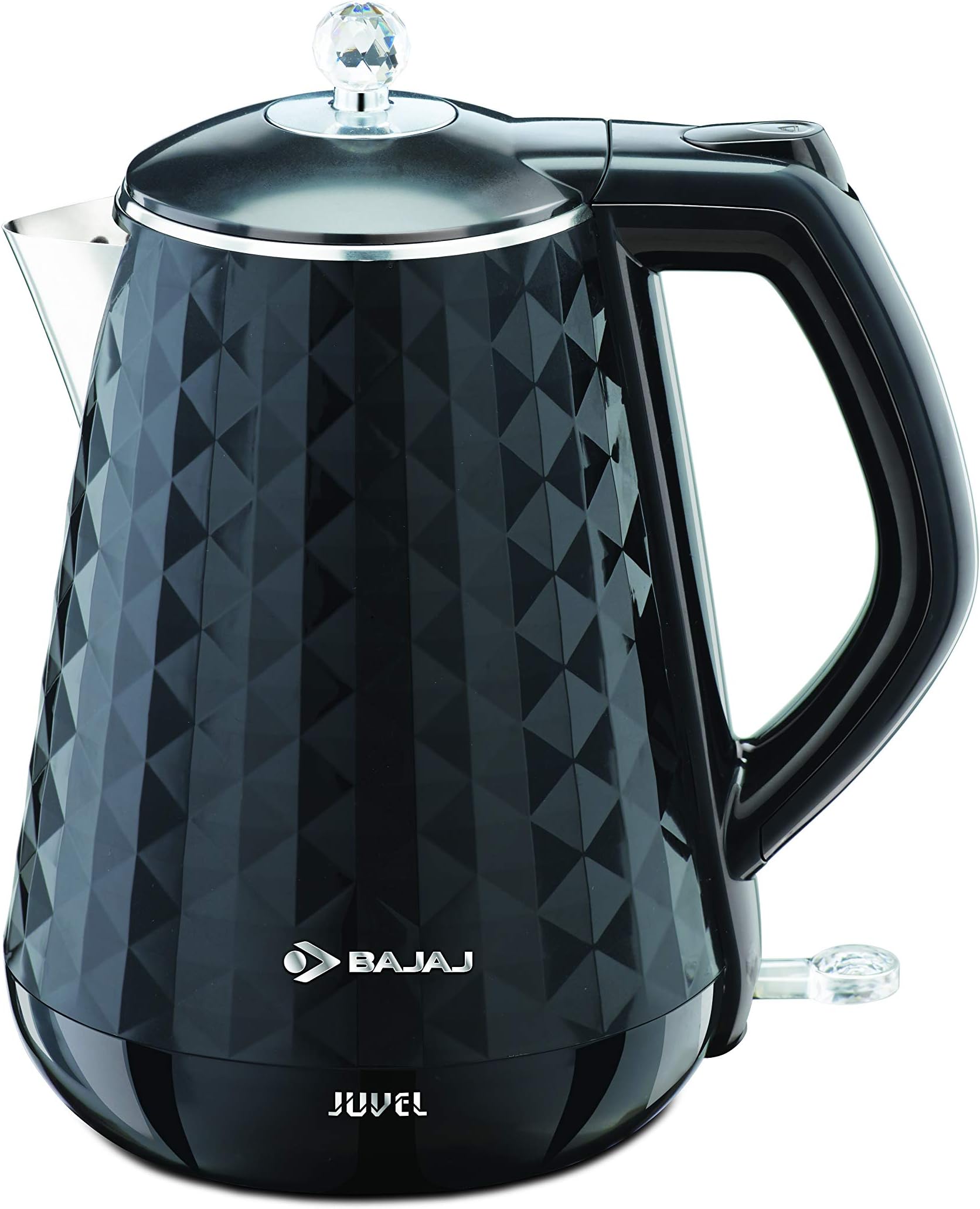 Bajaj Electricals Juvel 1.5-Litre Double Walled Electric Kettle (Black)