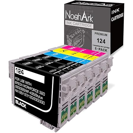 epson 124 black ink cartridge