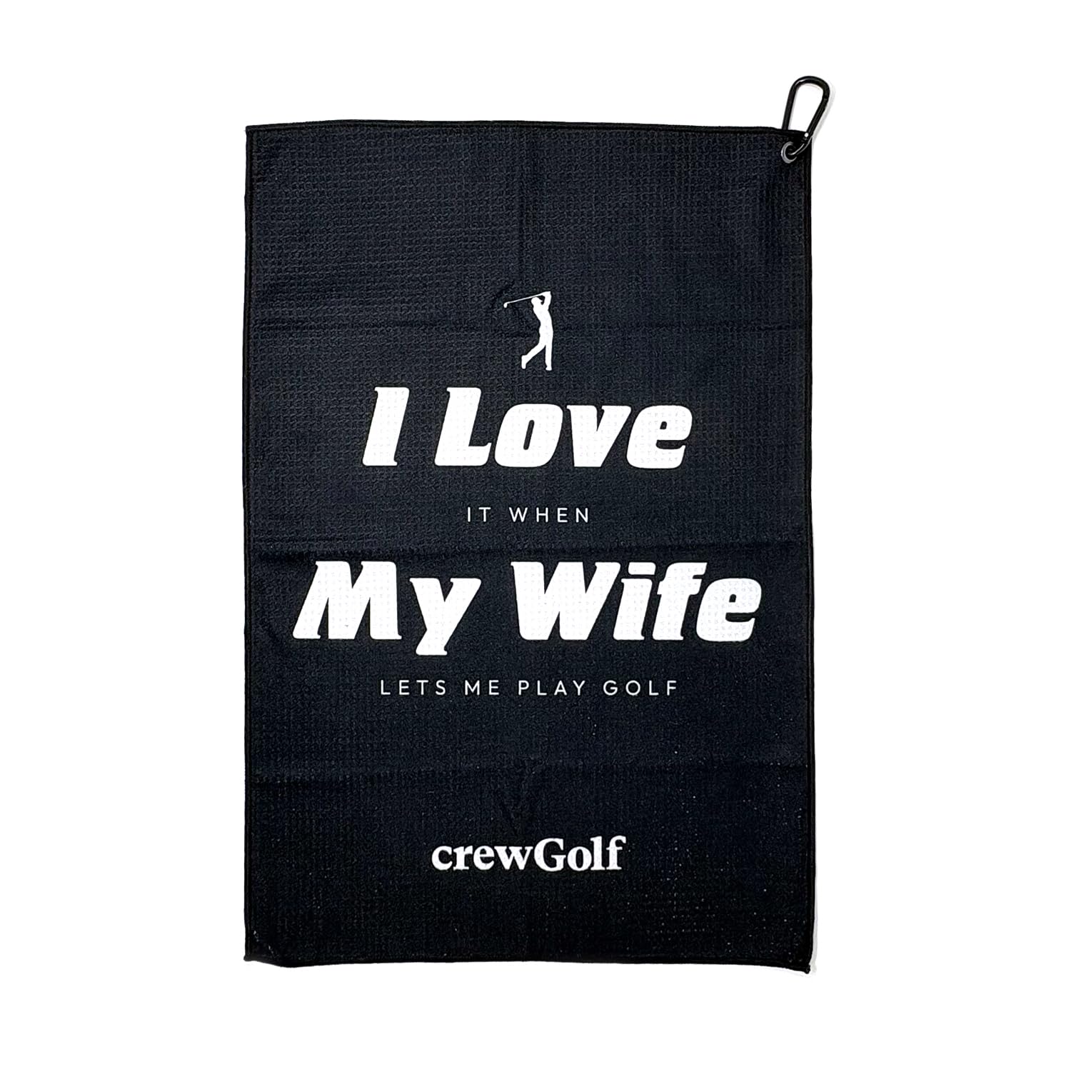 CrewGolf Funny Golf Gifts for Men, Joke Golf Gifts for Dads, Husbands, Boyfriends, Personalised Golf Towel. Golf Gift for Men #1Golf