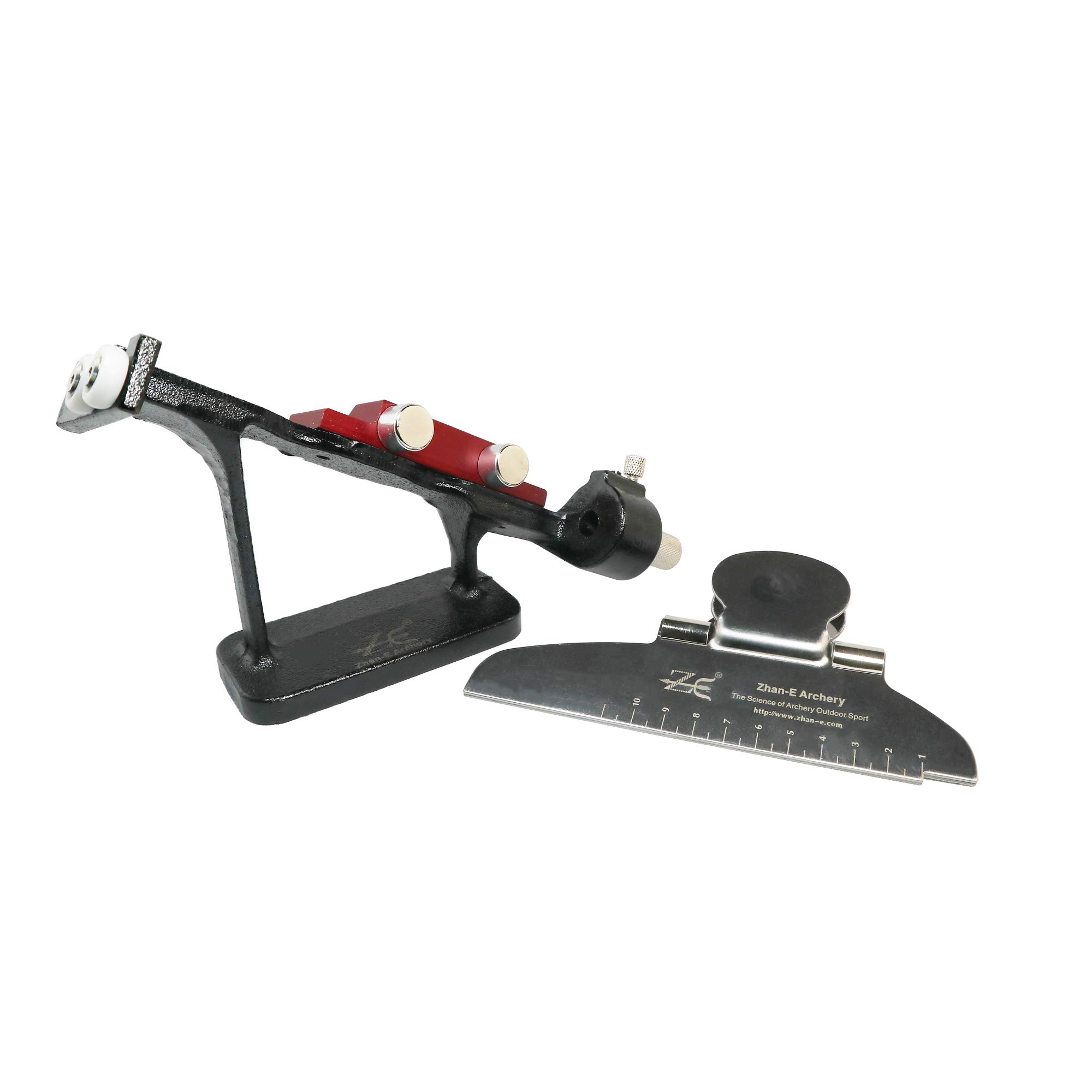 Fletching Jig with Straight Clamp for Right Wing Fletches DIY Archery Feathers Vanes