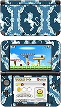 'Disagu SF de 104164 _ 1132 Diseño Protector de Pantalla para Nintendo 3DS XL – Diseño Unicornio Clásico Rayas Azul Transparente