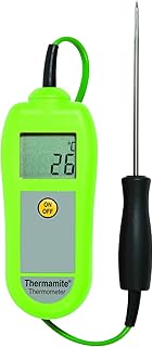 ETI 261-030 - Termómetro digital con sonda de alimentación, color verde