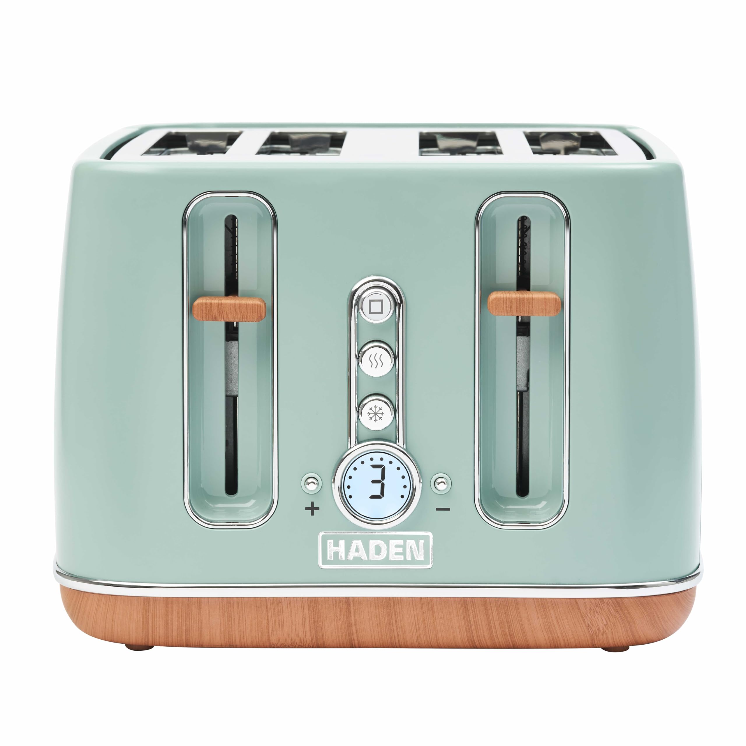 George Duck Egg Haden Dorchester Blue 4 Slice Toaster
