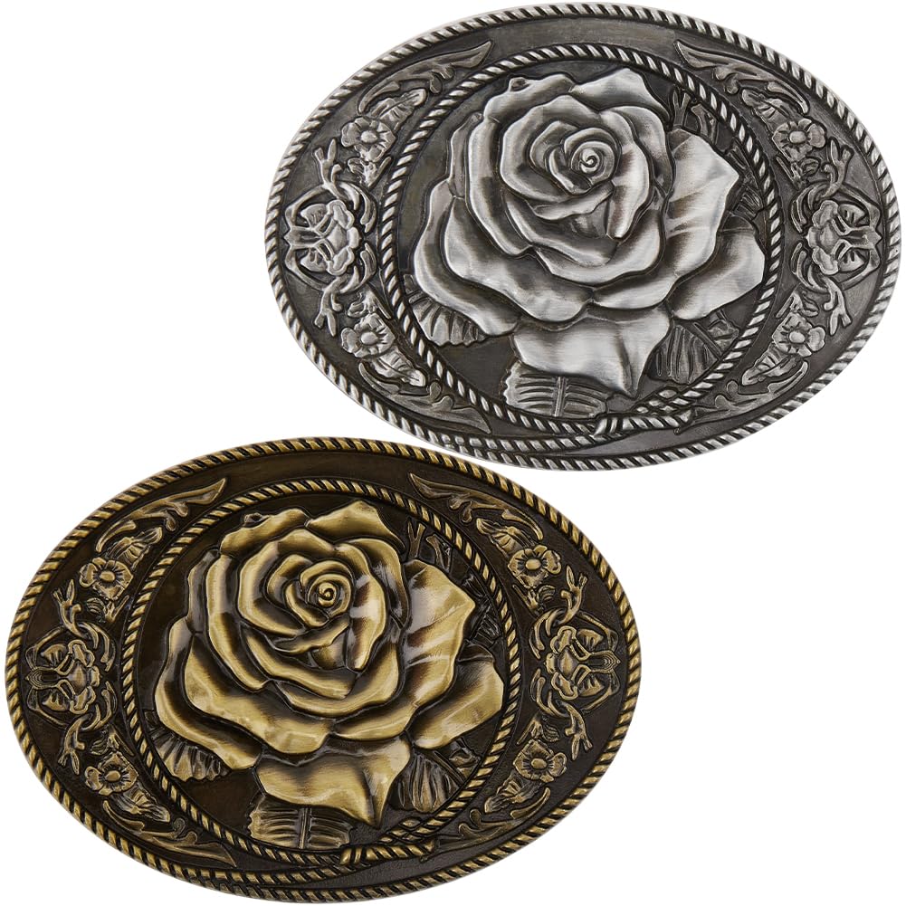 GORGECRAFT Fibbia per Cintura Rossa Turchese Fibbia Occidentale Vintage Medievale Stile Bohemien Moda Quadrata Turchese Gioielli Punk Chiusura per Cintura Accessorio per Donne Signore Cowgirl Cowboy