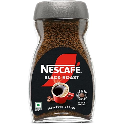 Nescafe Classic Black Roast Instant Coffee Roasted Longer Fo