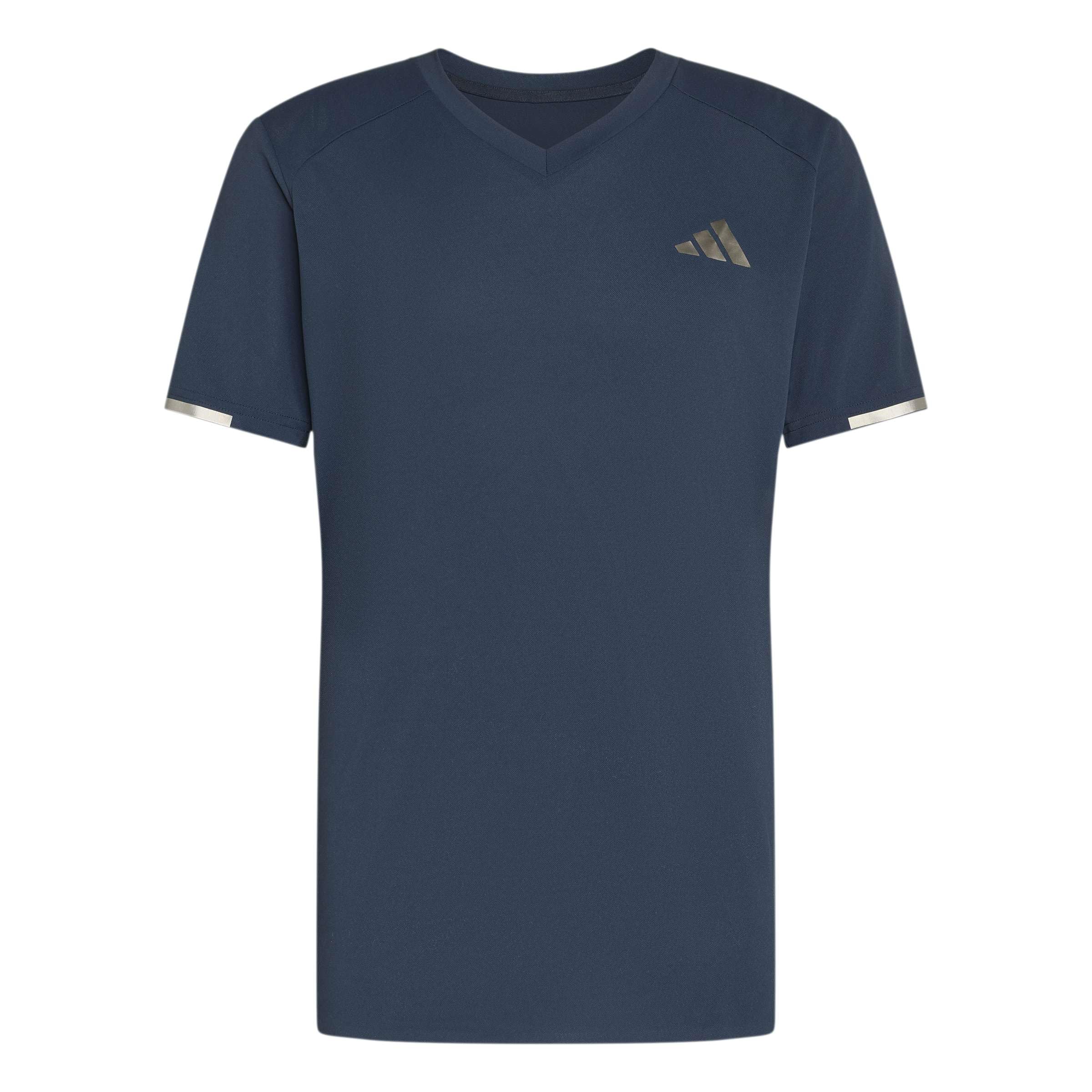 adidas Men's Climacool + Tennis Freelift Pro Shirt, Aurora Ink, XXL