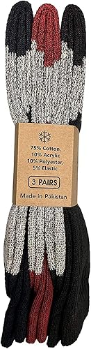 Miniatura 3 de Yacht & Smith Calcetines térmicos de algodón, para hombres y mujeres, calcetines gruesos cálidos, a granel