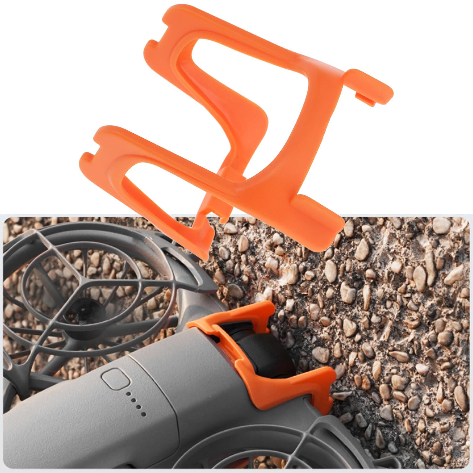 Orange Gimbal Kamera Linse Anti Kollision Schutz Bumper aus abs Kompatibel mit DJI NEO 2