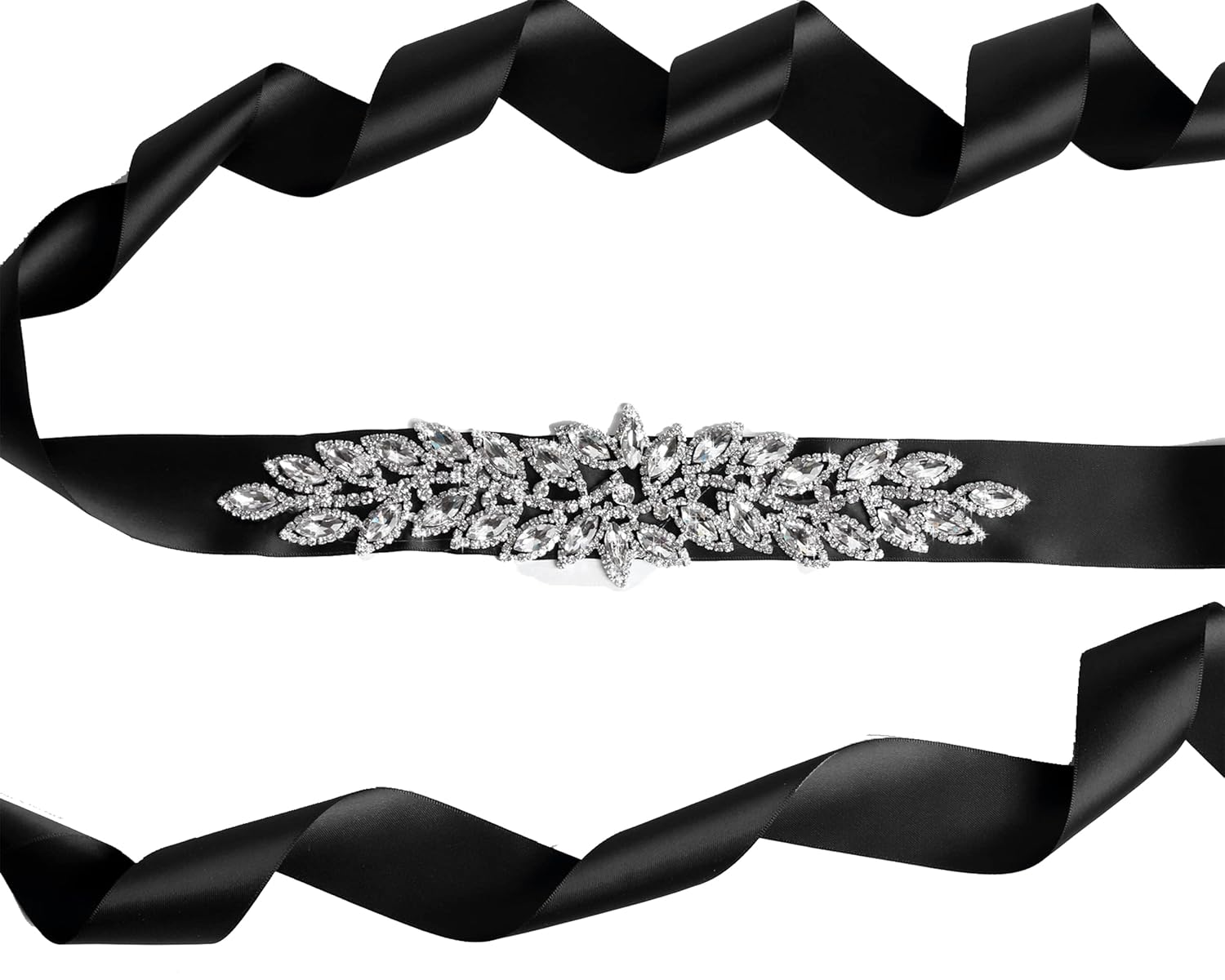 Wedding rhinestone sash, bridal dress sash belt, bridesmaid