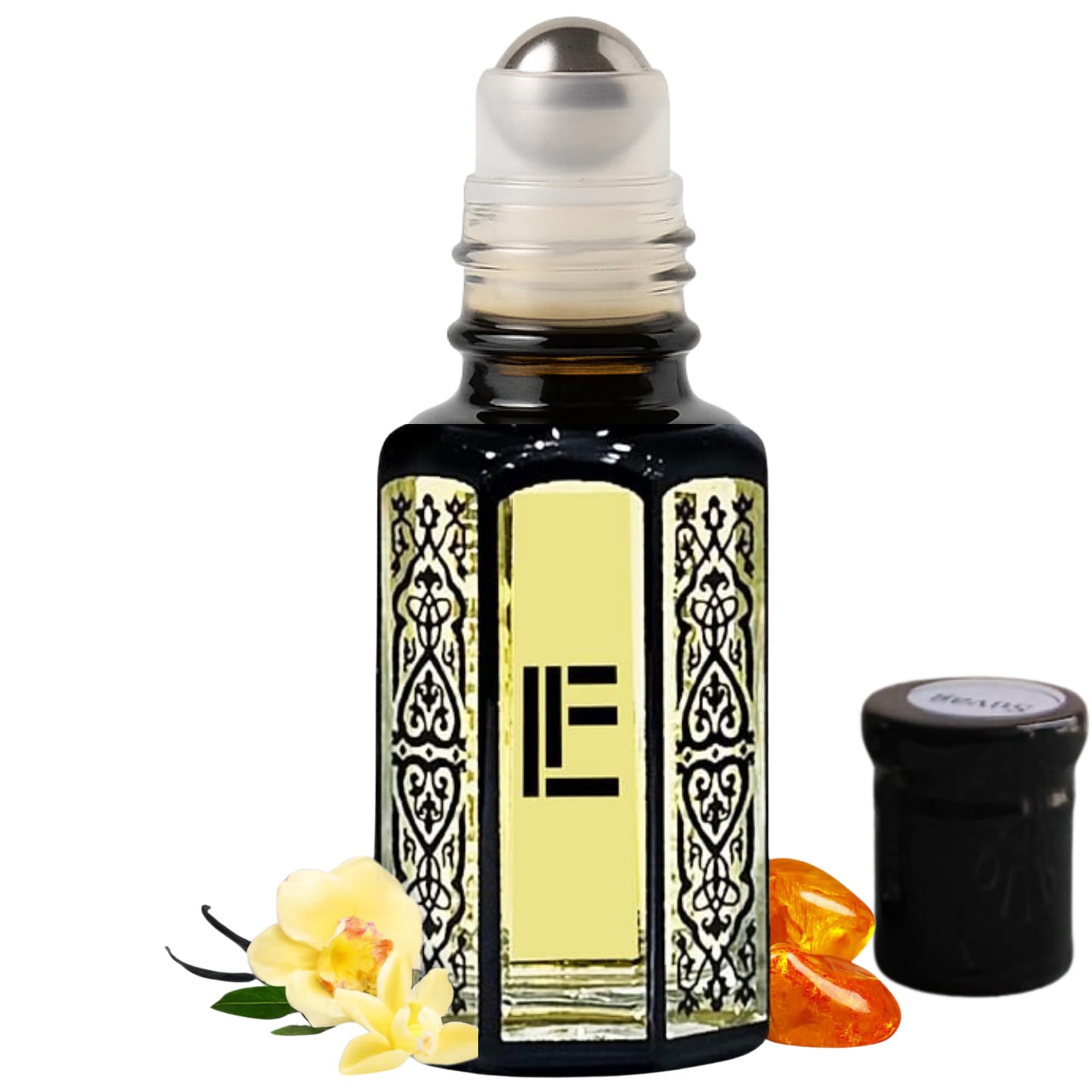 Roll On Perfume Oil Golden Dust Sand 6ml – Premium Alcohol-Free Oriental Attar with Floral, Vanilla & Amber Notes for Long-Lasting Fragrance and Everyday Wear