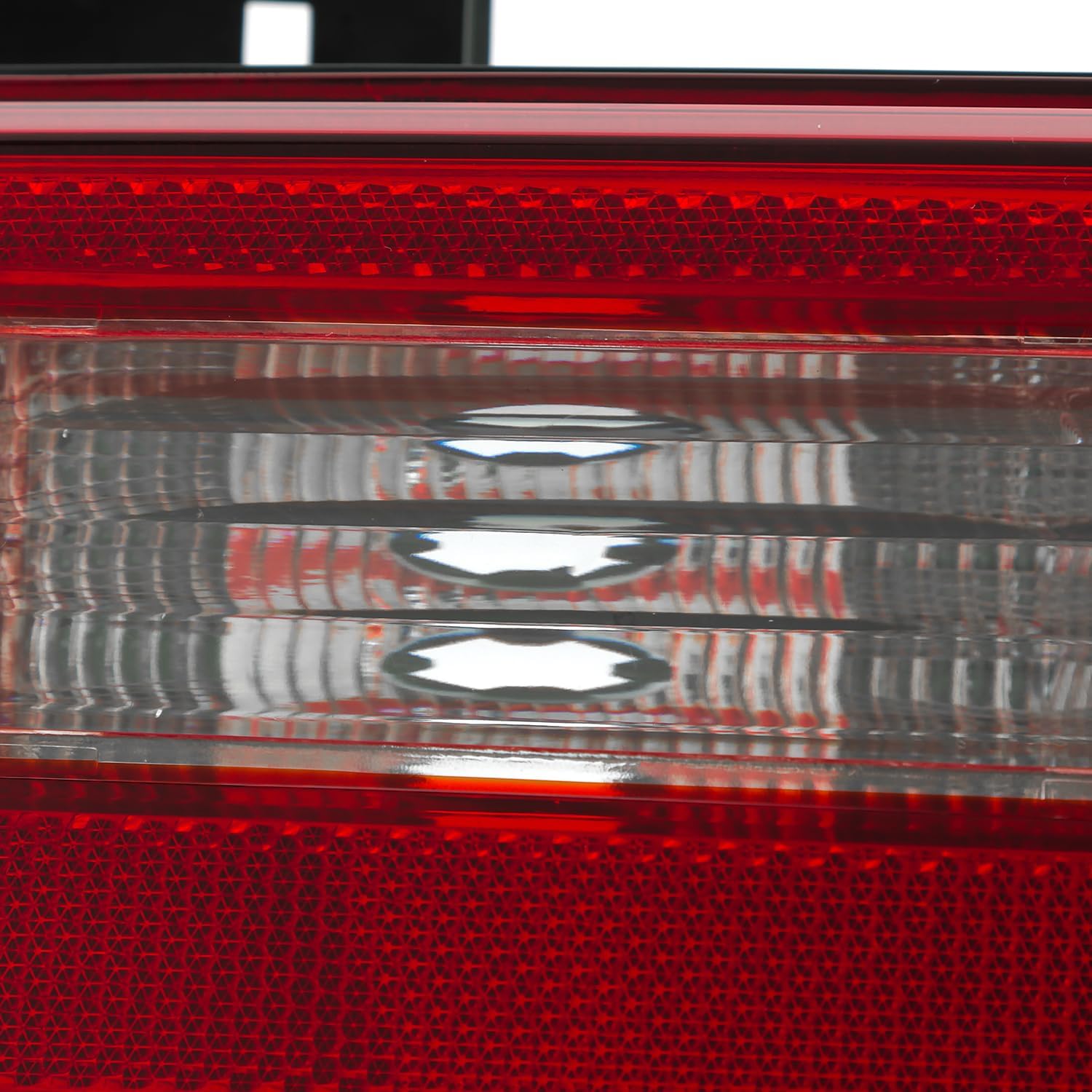 AKKON - Fits 2014-2015 Chevy Camaro [Incandescent Model] Chrome Red Tail Light Brake Lamp Driver Left Side Replacement