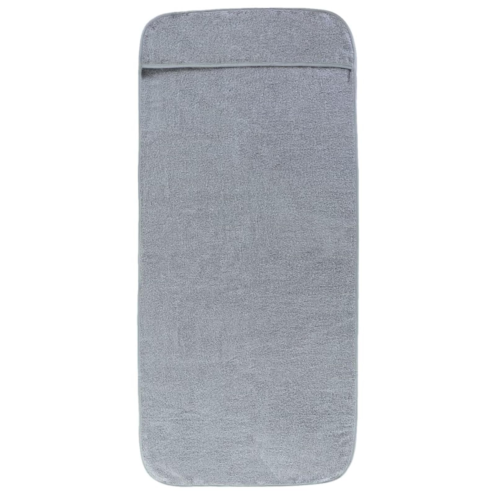 Telo Mare microfibra – leggero, fine e ad asciugatura rapida - Asciugamano Microfibra Grande - telo mare XXL - 100% riciclato,Asciugamani da Spiaggia 4 pz Grigi 60x135 cm in Tessuto 400 GSM