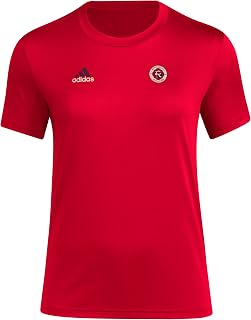 adidas New England Revolution Short Sleeve Pre-Game T-Shirt New England Revolution - Camiseta de Manga Corta Mujer