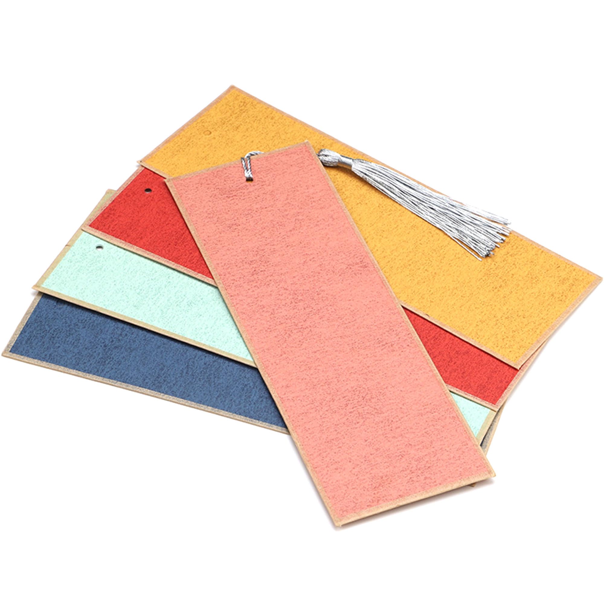 Amazon | [LaVenty]しおり ブックマーク 楮皮の紙の栞 フリンジ付き 房