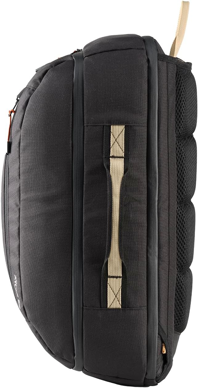 Caribee Atlas RPET Carry-On Backpack, 38L 50x32x23cm (20x12x9inch) 1kg, Black