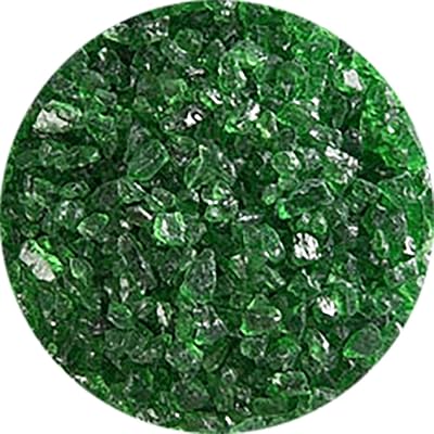 5 Oz Light Green Transparent Coarse Frit - 90 Coe