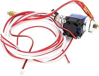 Parte da impressora 3D, material de alumínio do bocal da impressora 3D Kit hotend da extrusora da impressora 3D fácil de usar leve e portátil para a indústria de impressão para impressora 3D.