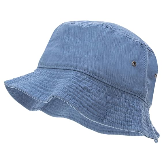 Bandana.com Light Blue Bucket Hat 